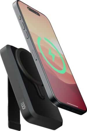 Xtorm Magsafe Powerbank Draadloos 10000 mAh - MagSafe systeem - Powerbank Magnetisch opladen - Noodpakket - Draadloos opladen - Met USB-C Poort 15W - Noodpakket
