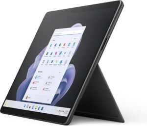 Microsoft Surface Pro 9 - 2 in 1 - Touchscreen - i5/8GB/256GB Zwart - 13 inch