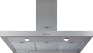 Whirlpool WIB93LMX - Afzuigkap - Eilandschouw - RVS