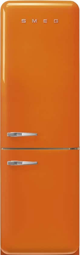 Smeg FAB32ROR5 - Koel- en vriescombinatie - Scharnier rechts - Oranje