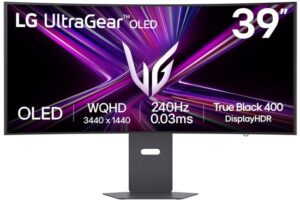 LG 39GX900A-B computer monitor 99,1 cm (39") 3440 x 1440 Pixels Wide Quad HD OLED Zwart