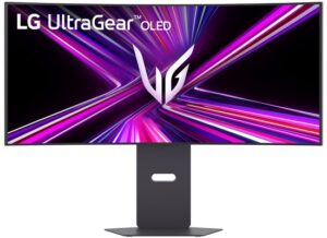 LG UltraGear 34GX900A-B - Curved QHD OLED Gaming Monitor - 240Hz - USB-C 65W - 34 Inch