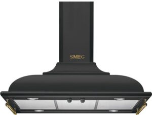 Smeg KCI19AOE Eiland Zwart 820m³/uur B afzuigkap