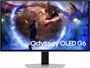 Samsung Odyssey G6 LS27DG602SUXEN - QHD - OLED - 0.03 ms - 360 Hz - 27 inch
