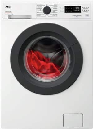 AEG LWK6A50680, Voorlader, Vrijstaand, Wit, Links, LED, 52 l, Duits Display