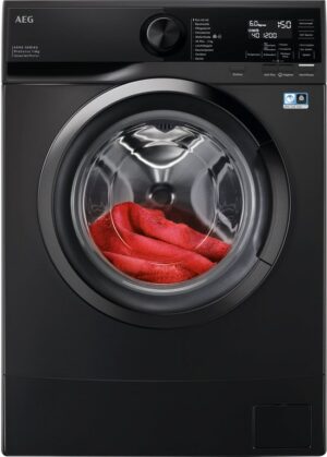AEG Series 6000 LSR6FS75260 wasmachine Voorlader 6 kg 1151 RPM Antraciet Duits Display