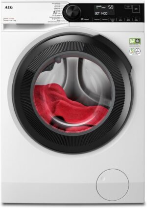 AEG PLR8AMZ49FL Wasmachine serie 8000 met PowerCare®-vezelbescherming, Duits Display