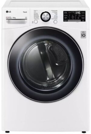 LG RH6P12WH warmtepompdroger Vrijstaand Voorbelading 16 kg A+++ Wit Frans Display