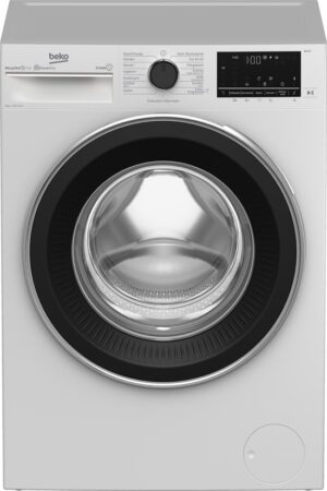 Beko B5WFU58415W wasmachine Voorlader 8 kg 1400 RPM Wit Duits Display