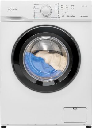 Bomann WA 7161 W Wasmachine - 6KG - 1000 toeren - 16 programma's - Energieklasse A - Duits Display