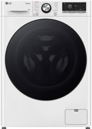 LG F2V7SLIM9 wasmachine Voorlader 9 kg 1160 RPM Wit Duits Display