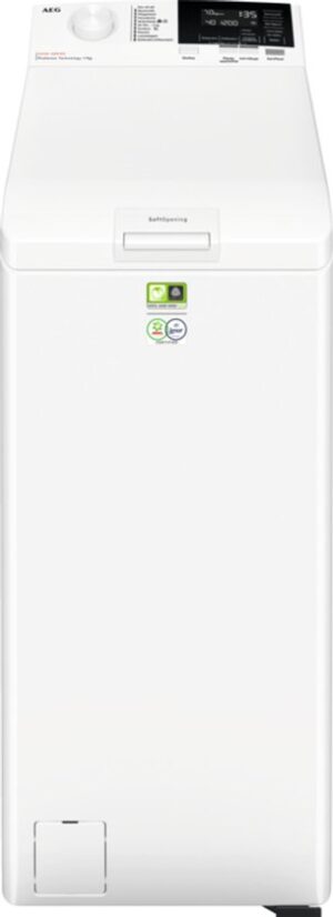 AEG Series 6000 LTR6A60370 wasmachine Bovenlader 7 kg 1251 RPM Wit Duits Display