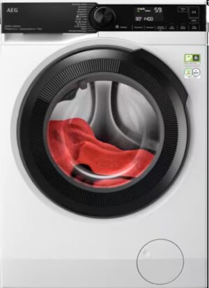 AEG Serie 8000 LR8EG75480 wasmachine Voorlader 8 kg 1400 RPM Wit