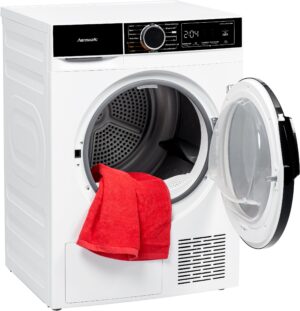 Hanseatic HWT8DGT Warmtepompdroger 8 kg – Eco, kreukbescherming