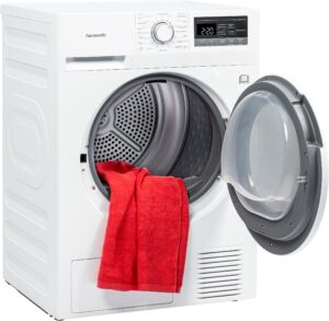 Hanseatic HWT8EGT Warmtepompdroger 8 kg – Eco, kreukbescherming