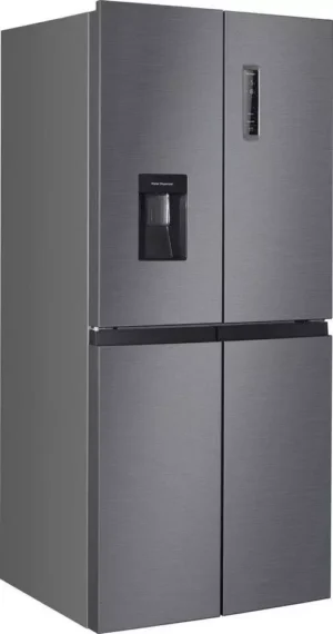 Hanseatic HCDB18080DWDI Vrijstaande Koelkast 180 cm – 419 l (269 koelen / 150 vriezen)