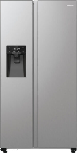 Hisense RS5P535NPCE Side-by-Side Amerikaanse Koelkast 566 l – RVS, IJsmaker
