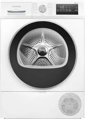 Siemens WT45HV0EM Warmtepompdroger 8 kg – 10 programma's, vochtsensor