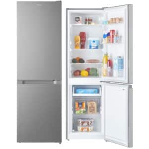 Inventum KV1500S Koel-vriescombinatie 174 l 150 cm – zilver/RVS-look