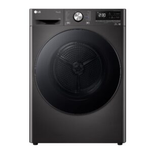 LG RH90V9ZVEN Warmtepompdroger 9 kg – Zelfreinigende condensor, Zwart