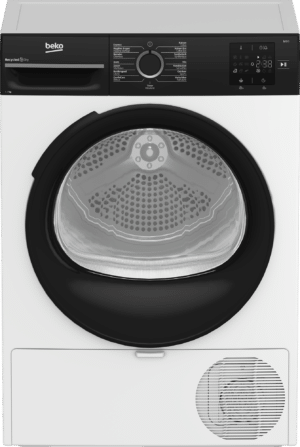 Beko BM3T3722B Warmtepompdroger 7 kg – EcoGentle, Wit