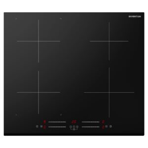Inventum IKI6035 Inductiekookplaat 60 cm – 4 zones, Bridge, Power Management