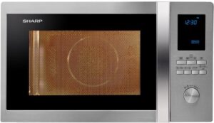 Sharp R-922STWE Combimagnetron 32 l – RVS, Magnetron + Grill + Hetelucht