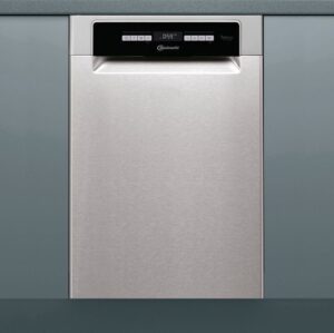 Bauknecht BSUO 3O33 PF X | Onderbouw vaatwasser | 45 cm | RVS