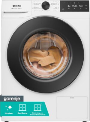 Gorenje WGAM474A wasmachine Voorlader 7 kg 1320 RPM Wit- Duits display