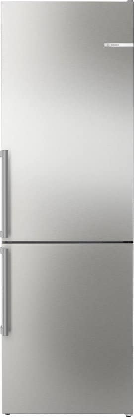 Bosch KGN36VICT Serie 4 Koel-vriescombinatie Vrijstaand 186 cm RVS – 321 l, No Frost, VitaFresh