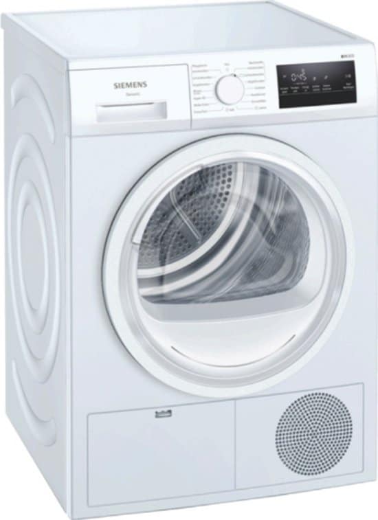 Siemens iQ300 WT45HVA3 wasdroger Vrijstaand Voorbelading 8 kg A++ Wit Duits display