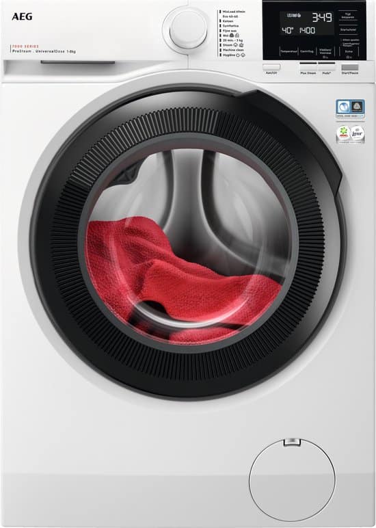 AEG LR7386U4 wasmachine – 8 kg, 1600 toeren, energielabel A