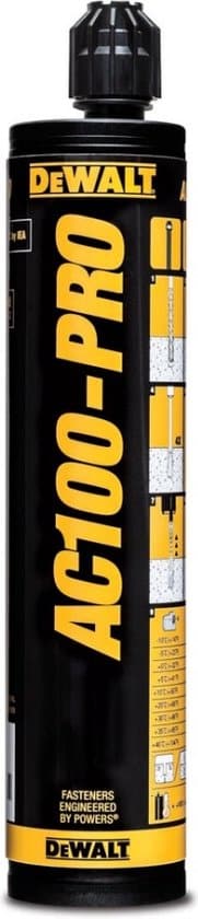 DEWALT DFC1230050 lijmanker – styreenvrije vinylester, 310 ml