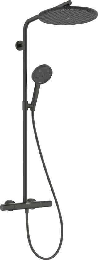 hansgrohe Raindance Alive S Puro Showerpipe 300 – thermostaat, brushed black chrome