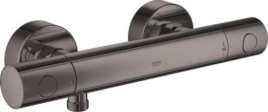 GROHE Grohtherm 1000 Cosmopolitan M douchethermostaat – 15 cm, Hard Graphite