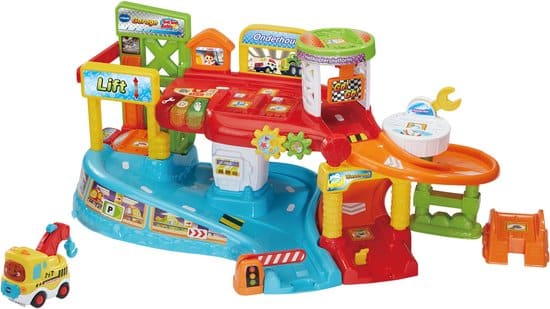 VTech Toet Toet Auto's Garage speelset – met Teun Takelwagen