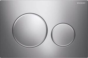 Geberit Sigma20 bedieningsplaat – 2-toets, chroom