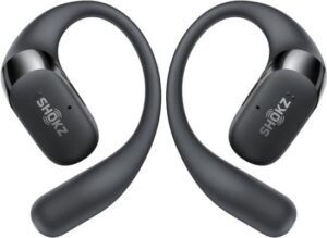 Shokz OpenFit 2 open-ear oordopjes – tot 48 uur accu, IP55, zwart