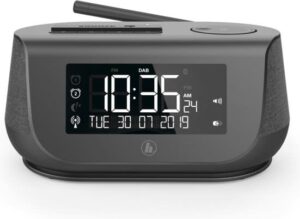 Hama DR36SBT digitale wekkerradio – DAB+, FM, Bluetooth, zwart