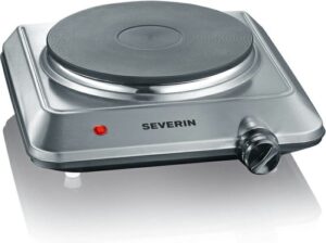 Severin KP 1092 elektrische kookplaat – 1 kookzone, 1500 W, rvs