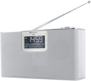 Soundmaster DAB700WE DAB+ radio – stereo, Bluetooth, USB/micro-SD, wit