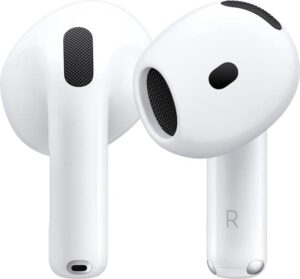 Apple AirPods 4 draadloze oordopjes – USB-C-oplaadcase, ruimtelijke audio