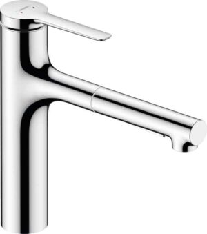hansgrohe Zesis M33 keukenmengkraan 160 – uittrekbare handdouche, chroom