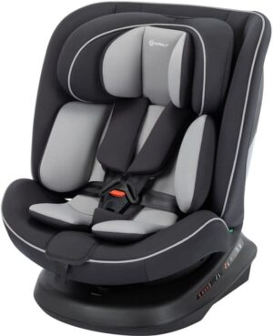 Safety 1st Cosmo i-Safe autostoel – 0 tot 12 jaar, 360° draaibaar, zwart