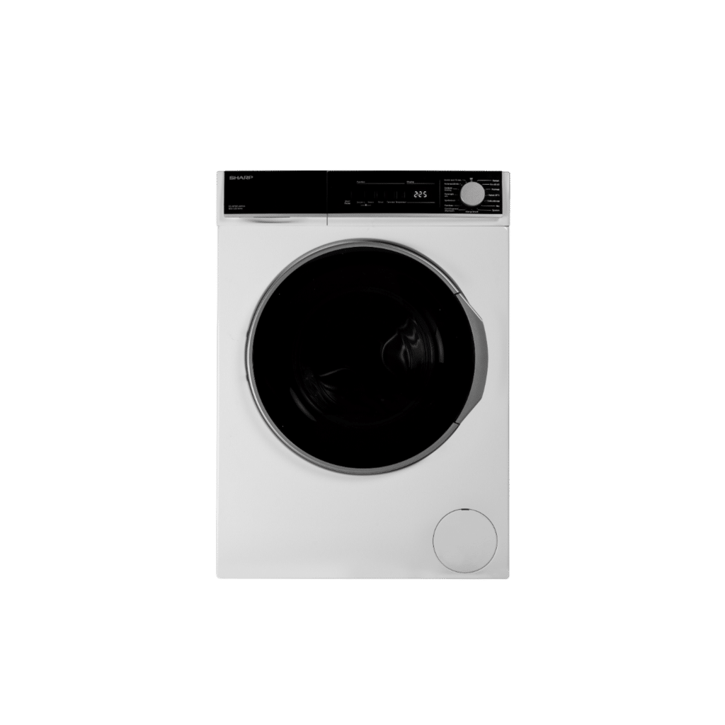 SHARP ESNB814AWNA9BX - Wasmachine Voorlader - 8 kg - 1400 rpm - 76 dB