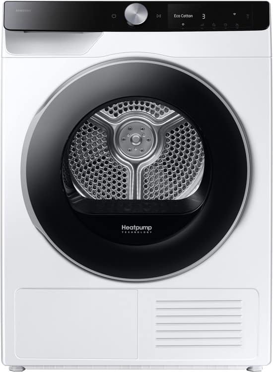 Samsung Warmtepompdroger DV90DG6845LKU2 - 9 kg - Wit