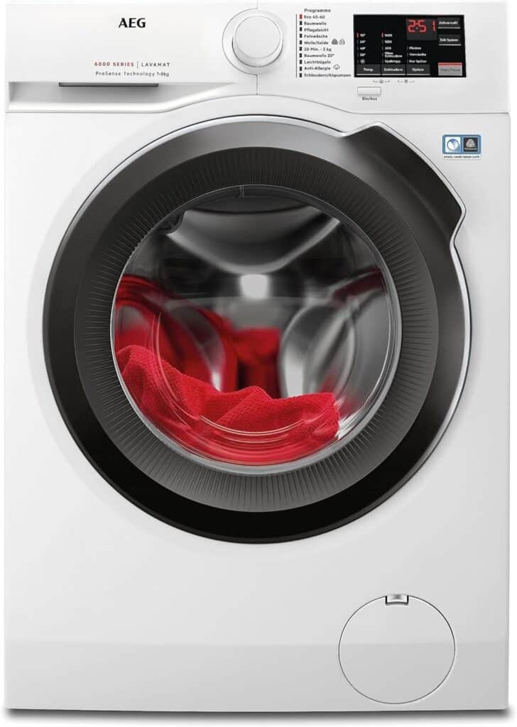 AEG Wasmachine L6AMZ48FL - 8 kg - Energielabel A