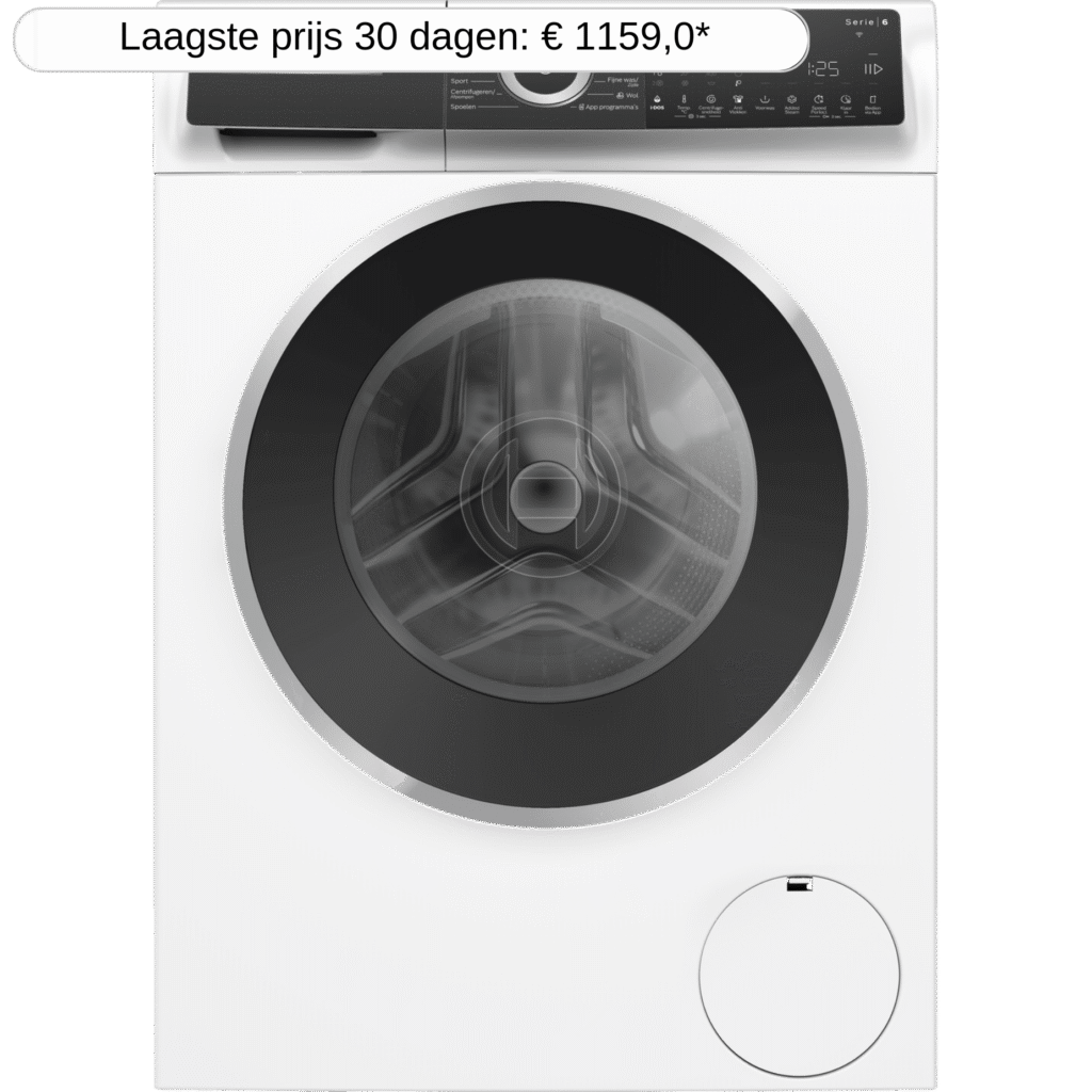 Bosch WGH246A7NL wasmachine – 9 kg, 1600 toeren, energielabel A