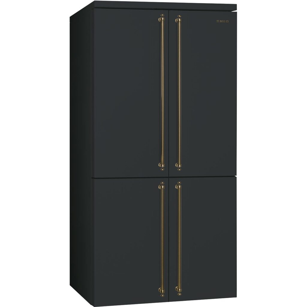 Smeg Amerikaanse koelkast FQ60CAO6 Coloniale - 572 liter - Antraciet - Energielabel E